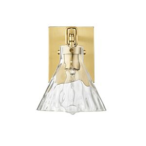 Barlon 1-Light Wall Sconce in Vintage Brass