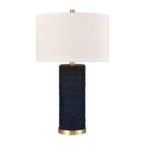 Sherman 1-Light Table Lamp in Navy