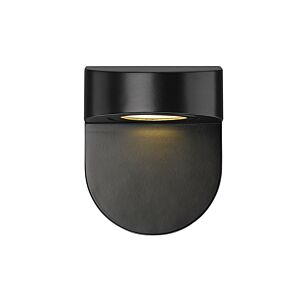 1-Light LED Outdoor Wall Sconce in Powder Coated Black