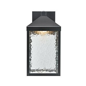 Aaron LED Outdoor Wall Sconce in Powder Coated Black