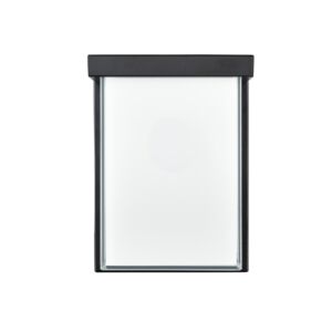 LED Outdoor Wall Sconce in Powder Coated Black