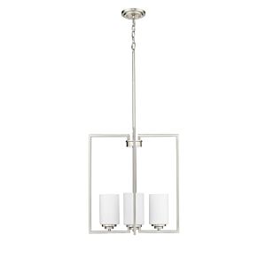 Luxx 4-Light Pendant in Brushed Nickel