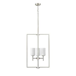 Luxx 4-Light Pendant in Brushed Nickel