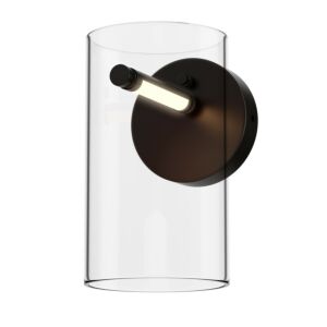 Polo 1-Light LED Wall Sconce in Black