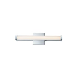 Spec 1-Light LED Bathroom Vanity Light Bar in Polished Chrome