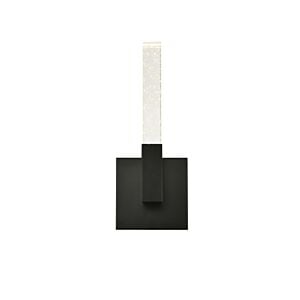 Noemi 1-Light LED Wall Sconce in Black