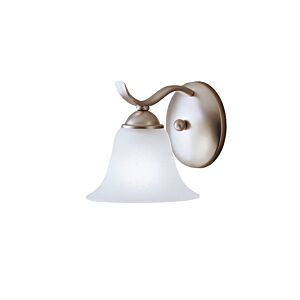 Dover 1-Light Wall Sconce in Brushed Nickel