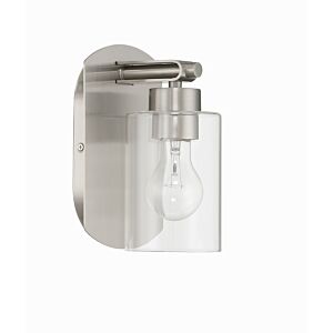 Hendrix 1-Light Wall Sconce in Brushed Polished Nickel