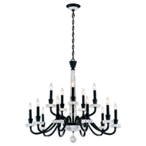 Amadeus 15-Light Chandelier in Black