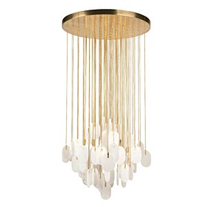 Constaledo 8-Light Pendant in Brass