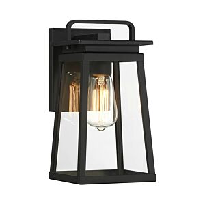 Isla Vista 1-Light Outdoor Wall Mount in Coal