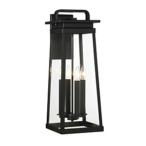 Isla Vista 4-Light Outdoor Wall Mount in Coal