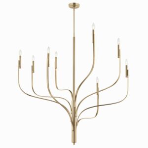 Livadia 8-Light Chandelier in Champagne Bronze