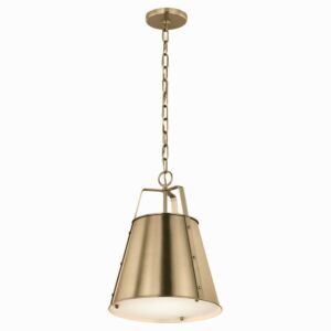 Etcher 1-Light Pendant in Champagne Bronze