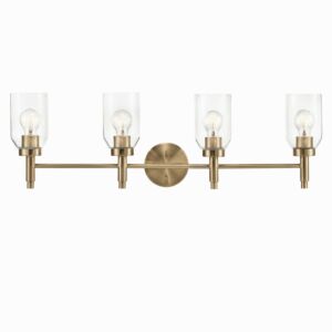 Madden 4-Light Bathroom Vanity Light in Champagne Bronze