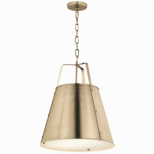 Etcher 2-Light Pendant in Champagne Bronze