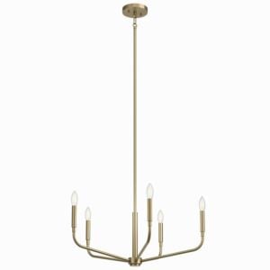 Madden 5-Light Chandelier in Champagne Bronze