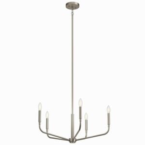 Madden 5-Light Chandelier in Brushed Nickel