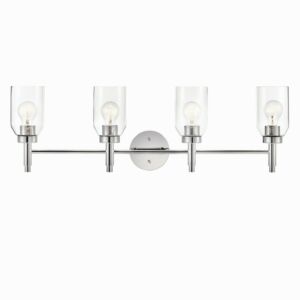 Madden 4-Light Bathroom Vanity Light in Chrome