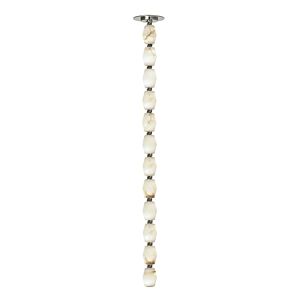 Collier 1-Light LED Pendant in Polished Nickel