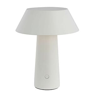 Sesa 1-Light LED Table Lamp in Matte White