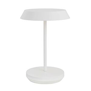 Tepa 1-Light LED Table Lamp in Matte White