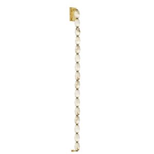 Collier 1-Light LED Wall Sconce in Hand Rubbed Antique Brass