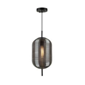 Vita 1-Light Pendant in Black