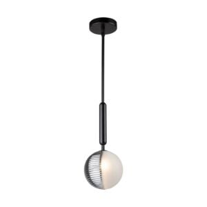 Bolla 1-Light Pendant in Black