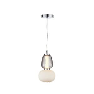 Cyra 1-Light LED Pendant in Chrome