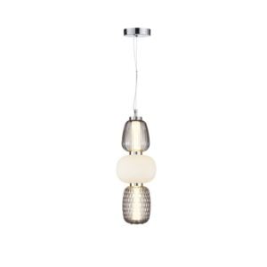 Cyra 1-Light LED Pendant in Chrome