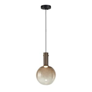 Alexis 1-Light LED Pendant in Coffee