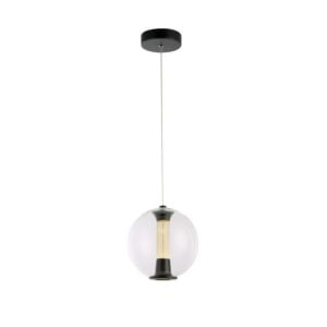 Arlo 1-Light LED Pendant in Black