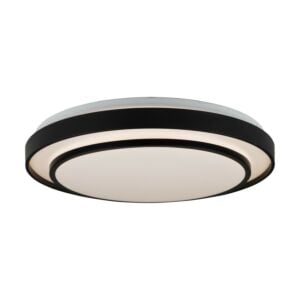 Aziza 1-Light LED Flush Mount in Black