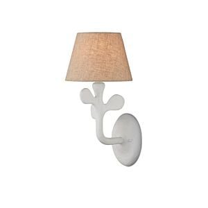 Charny 1-Light Wall Sconce in Gesso White