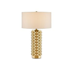 Cassandra 1-Light Table Lamp in Gold