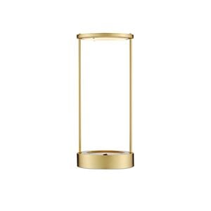 Passavant 1-Light Table Lamp in Brushed Brass