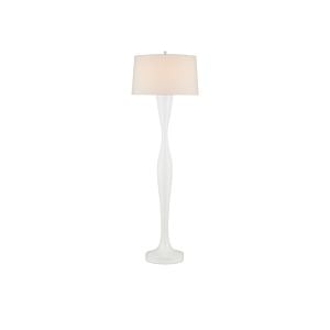 Monica 1-Light Floor Lamp in White