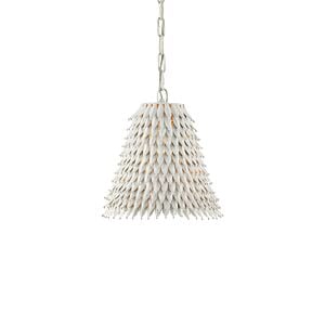 Overlay 1-Light Pendant in White