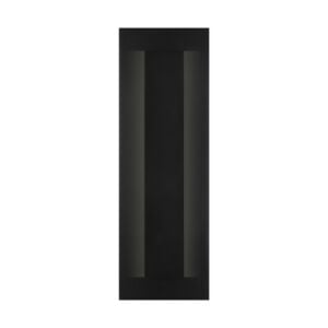 Aspen 1-Light LED Outdoor Wall Mount in Black