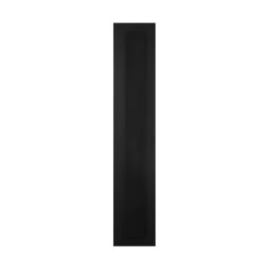 Aspen 1-Light LED Outdoor Wall Mount in Black