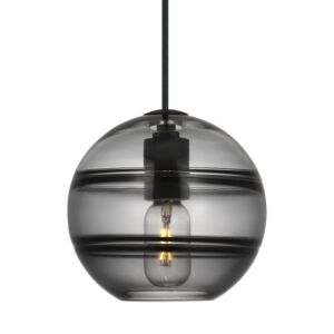 Sedona 1-Light LED Pendant in Nightshade Black