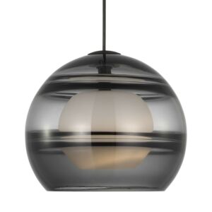 Sedona 1-Light LED Pendant in Nightshade Black