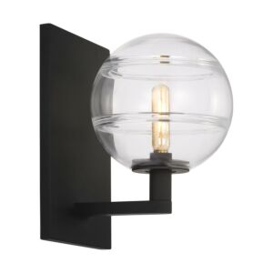 Sedona 1-Light LED Wall Sconce in Nightshade Black