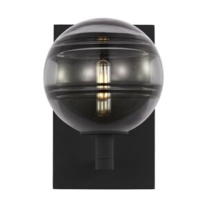 Sedona 1-Light LED Wall Sconce in Nightshade Black