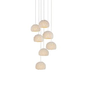 Virtu 7-Light Pendant in Natural