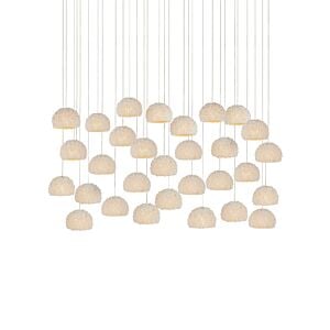 Virtu 30-Light Pendant in Natural