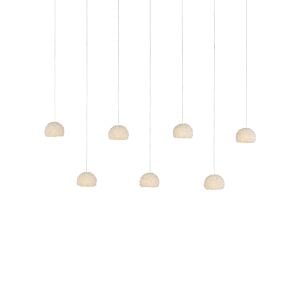 Virtu 7-Light Pendant in Natural