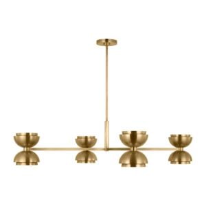 Shanti 4-Light LED Chandelier in Dark Bronze