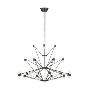 Lassell 42-Light LED Chandelier in Dark Bronze